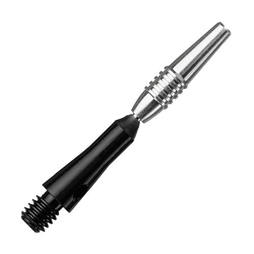 Viper Spinster Aluminum Dart Shaft: Short (SH), Black, 3 Pack - Image 4