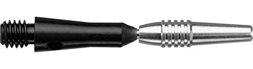 Viper Spinster Aluminum Dart Shaft: Short (SH), Black, 3 Pack - Image 2
