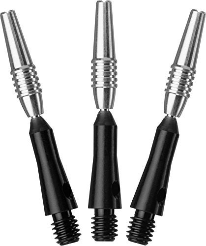 Viper Spinster Aluminum Dart Shaft: Short (SH), Black, 3 Pack - Image 1