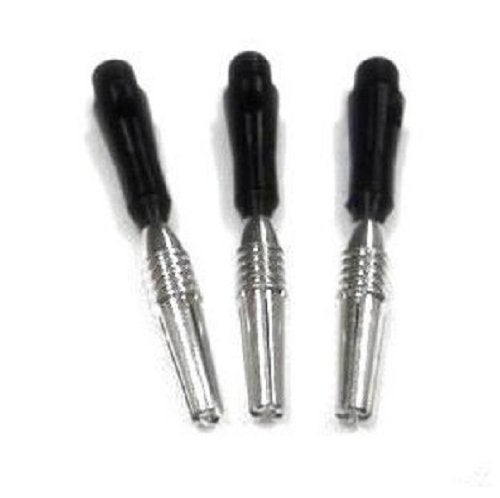 Viper Spinster Aluminum Dart Shaft: Short (SH), Black, 3 Pack - Image 3