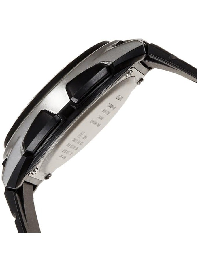 Casio Men's Watch - AW-80-1AVDF Black Dial, Black Band - Image 3