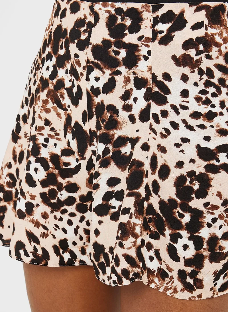 NEW LOOK High Waist Printed Shorts