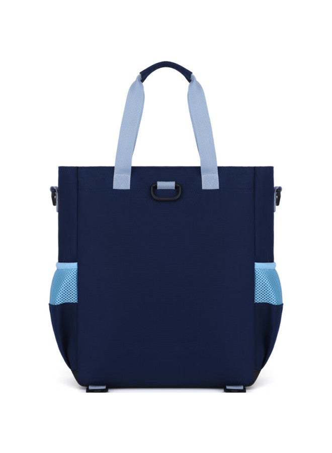 Edison Tutoring Bag For Primary And Secondary School Students, Shoulder Bag, Crossbody Bag, Tutoring Bag, Water-resistant Handbag, Art Bag Bx03-1 Light Blue - Image 5