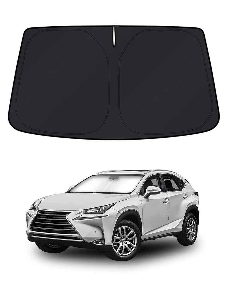 KUST Windshield Sun Shade for Lexus RX 350/350h 300 450/450h 2010-2015 Accessories Sunshade Window Sun Visor Protector Foldable Blocks UV Rays Keep Your Car Cooler - Image 1