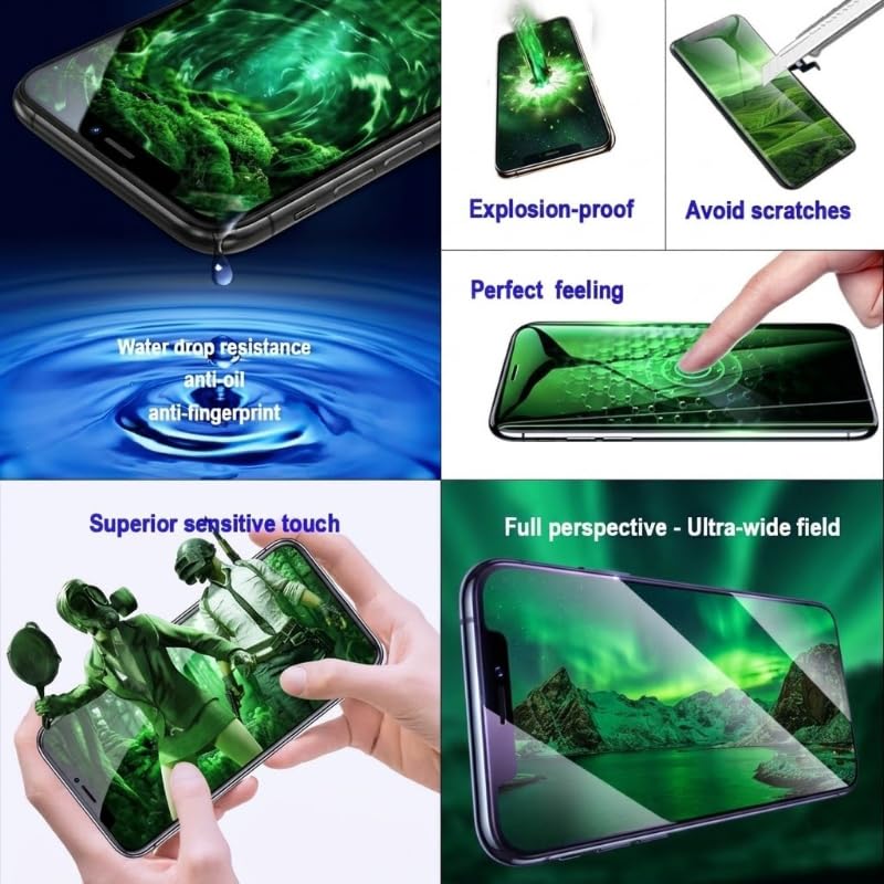LMQ for iPhone 14 Screen Replacement 6.1 Inch, 3D Touch LCD Display Full HD Repair kit Digitizer Assembly A2649, A2881, A2884, A2883, A2882, with Repair Tools Kit+Waterproof Frame Sticker+Tempered Glass - Image 4