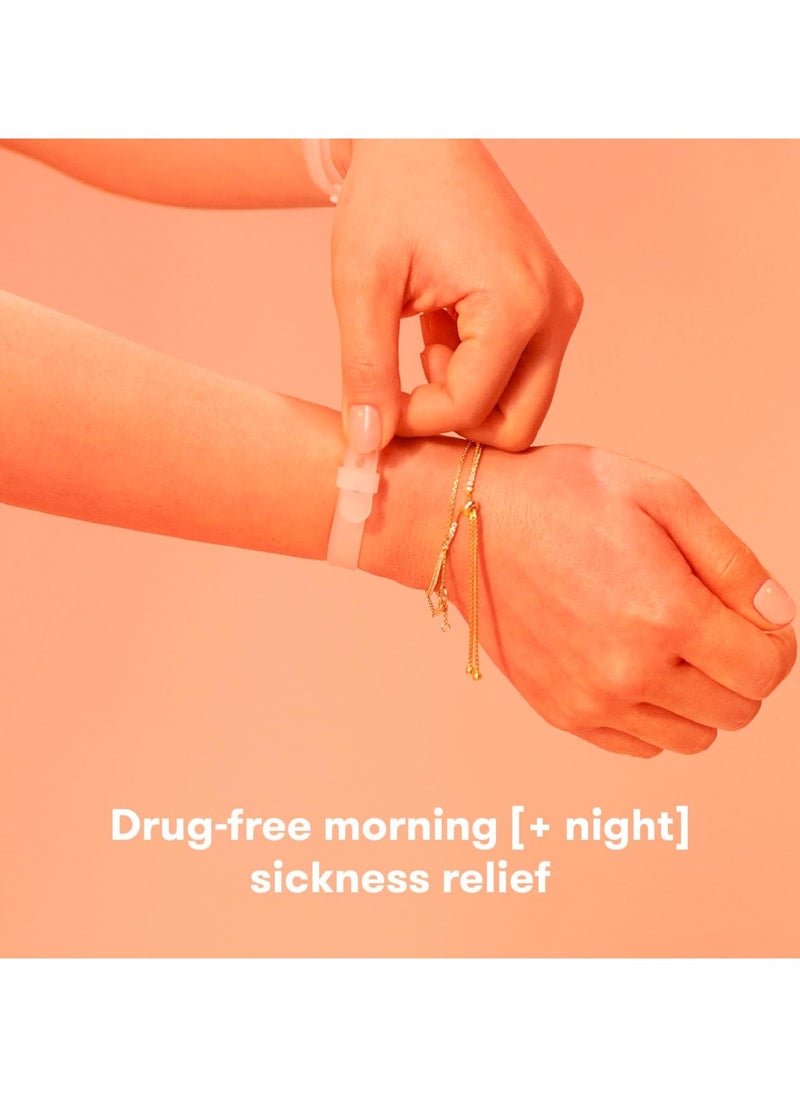 frida mom - Anti-Nausea Bands | 2 Pack | Drug-Free Morning Sickness Relief | Acupressure Therapy for Nausea & Vomiting | Adjustable, Discreet & Comfortable | With Storage Case - Image 1