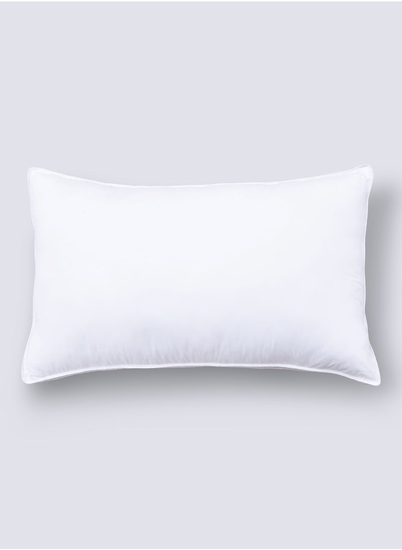 Master Home Textile Cotton Bedding Pillow for Sleeping, Fluffy Down Alternative Filling Breathable Pillow (Cotton)  - Image 1