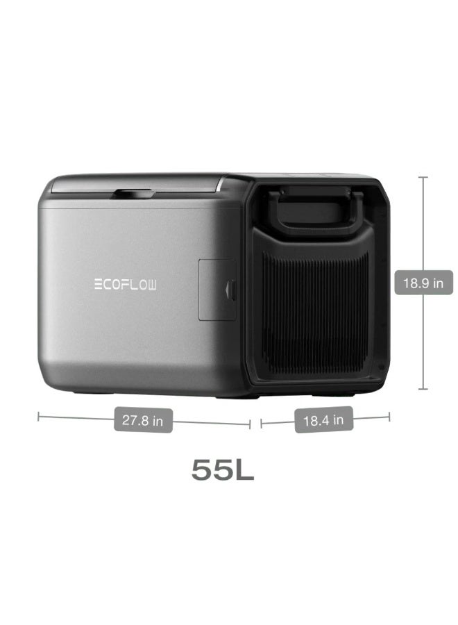 EcoFlow GLACIER Classic Portable Refrigerator - 55Litres-DualZone - Image 3