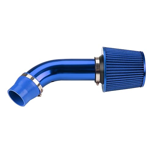 AUTOSITY 3" Universal Cold Air Intake Kit, Aluminum Car Air Intake Pipe Kit, Blue - Image 4