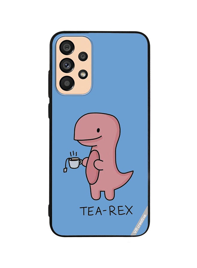 VR CREATIVE Protective Case Cover For Samsung Galaxy A53 5G Tea Rex Design Multicolour - Image 1