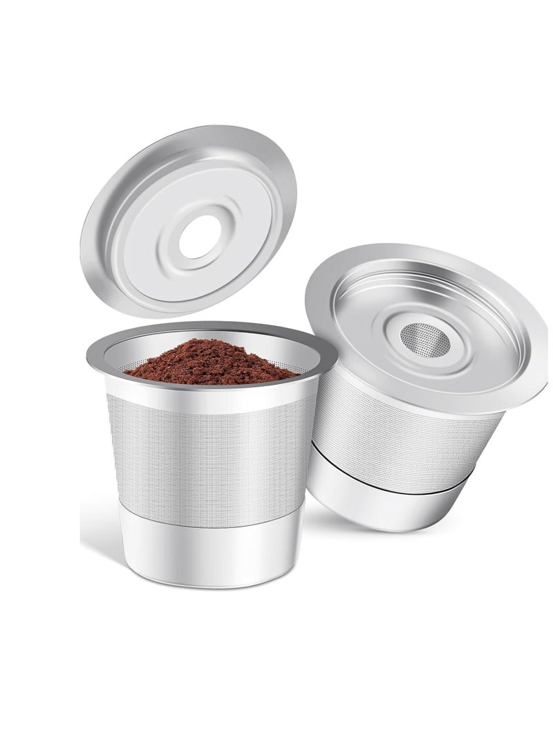 general Stainless Steel K-Cup Capsule Coffee Case Reusable Coffee Capsules, Compatible with Kuerig Coffee Makers (2 ) - Image 1