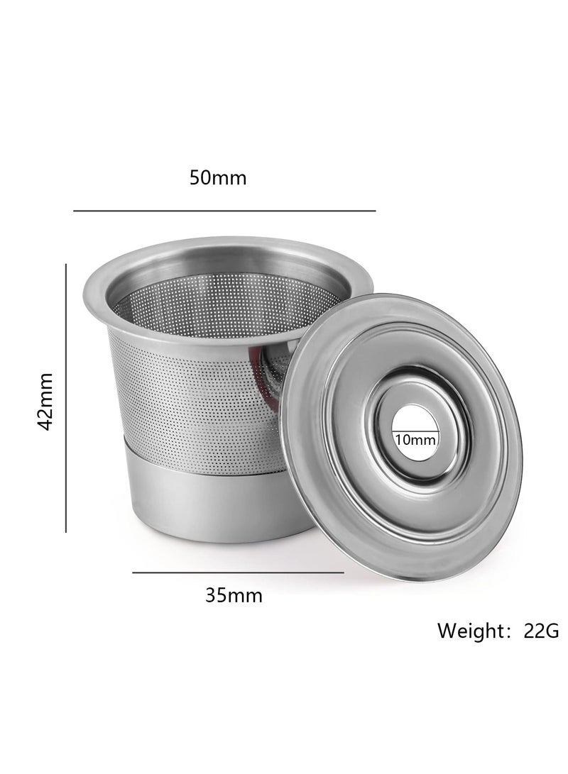 general Stainless Steel K-Cup Capsule Coffee Case Reusable Coffee Capsules, Compatible with Kuerig Coffee Makers (2 ) - Image 4