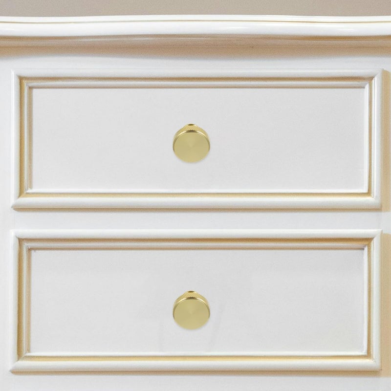 Gold Finish Aluminum Alloy Cabinet Handle Single Hole Kitchen Drawer Knob Wardrobe Pull - Image 5