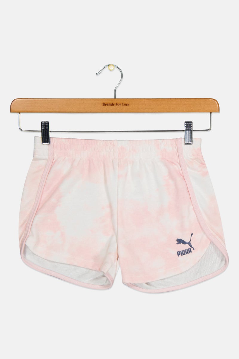 PUMA Kids Girl Sportswear Fit Running Shorts, Multicolor - Image 2