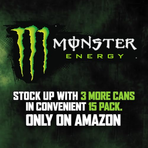 Monster Energy Drink, Green, Original, 16 Ounce (Pack of 15) - Image 5