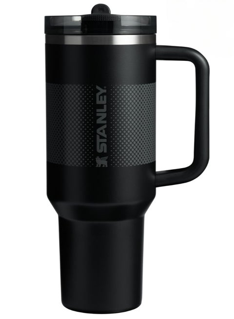 Stanley Cup 40 oz - Black Fade Quencher ProTour FlipStraw Tumbler, Leakproof Insulated Stainless Steel Travel Mug with Handle, Perfect Gift for Any Occasion