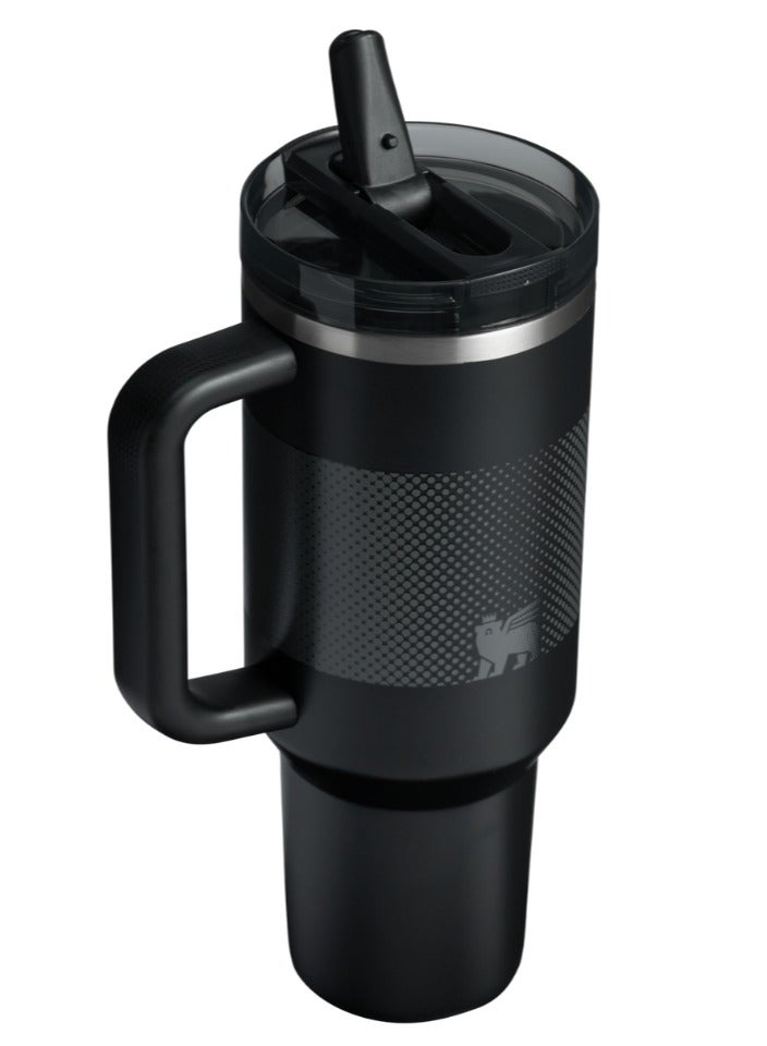 Stanley Cup 40 oz - Black Fade Quencher ProTour FlipStraw Tumbler, Leakproof Insulated Stainless Steel Travel Mug with Handle, Perfect Gift for Any Occasion - Image 2