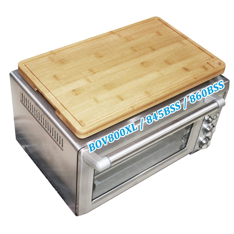 ANFU Cutting Boards for Breville BOV800XL845BSS860BSS Butcher Block for Toaster Smart Oven Pro Air Fryer Increates Storage space and Protects Cabinets 176x109x138inch