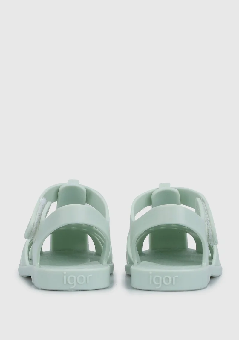 Igor Mint Flat Sandals