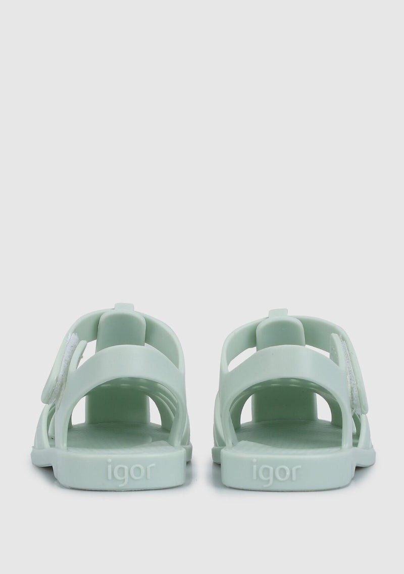 Igor Mint Flat Sandals  - Image 4