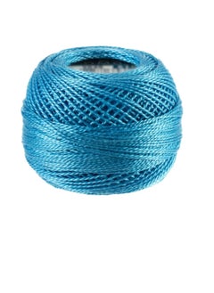 DMC DMC Pearl Cotton Ball Size 8 87yd Dark Peacock Blue  - Image 2
