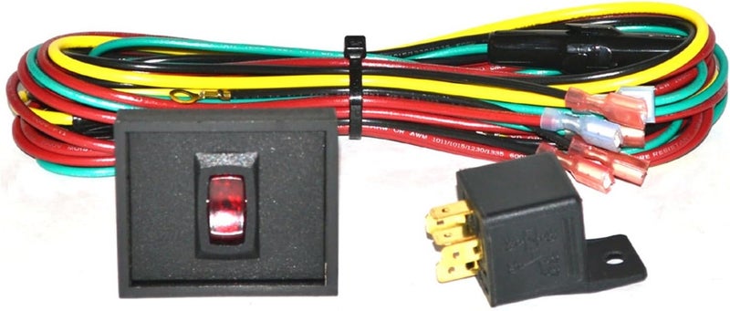 Warn 4X Auxiliary Light Installation Kit