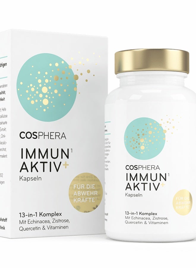 كوسفيرا مركب المناعة لتقوية جهاز المناعة للراشدين 60 كبسولة صُنع في ألمانيا - Image 1