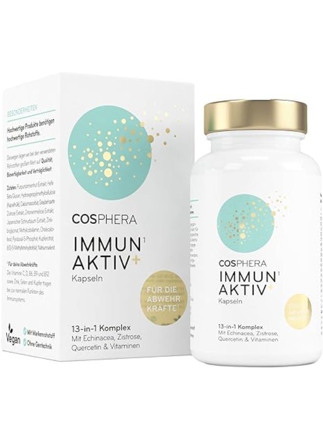 كوسفيرا مركب المناعة لتقوية جهاز المناعة للراشدين 60 كبسولة صُنع في ألمانيا - Image 2