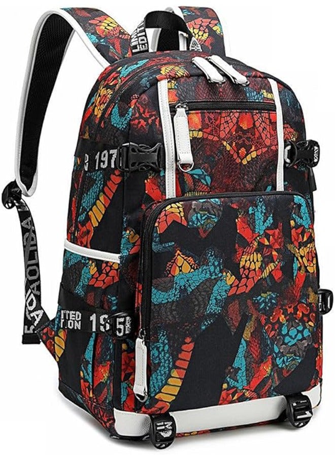 عام ماين كرافت حقيبة المدرسة الفردية الليزر الميكانيكية محمول متعددة الوظائف على ظهره السفر داي باك المشجعين حقيبة - Image 4