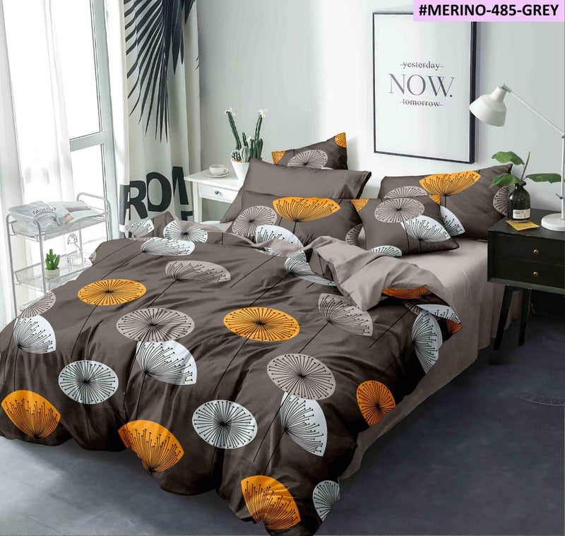 Laying Style غطاء لحاف قطن غلاسي ناعم بحجم كينغ من لايينغ ستايل™ II غطاء رازاى II غطاء لحاف لحجم سرير مزدوج بسحاب (دوهرات) 90x100 بوصة - متعدد الألوان - Image 1