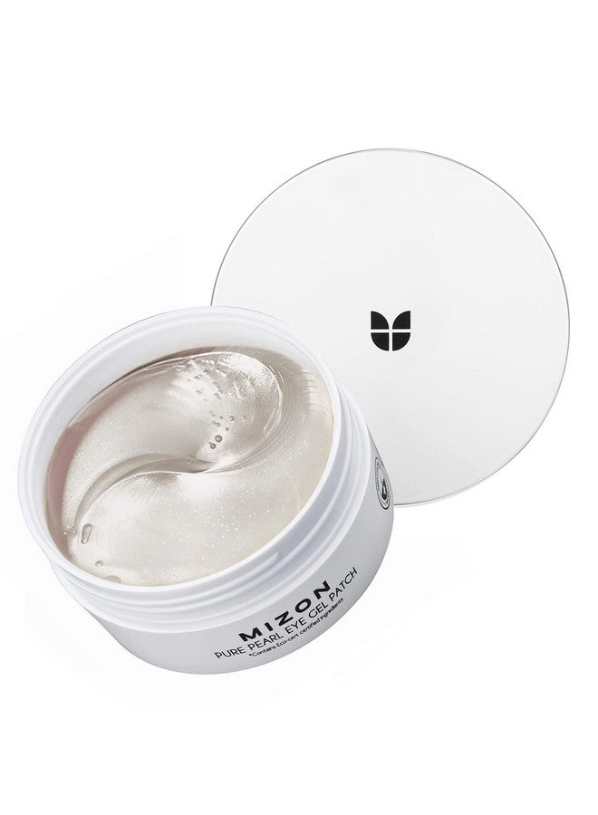MIZON Pearl Eye Gel Patch Masks Eye Treatment Mask Reduces Wrinkles And Puffiness Dark Circles Treatment Hydrogel Eye Patches (Pure Pearl 30 Pairs) - Image 1