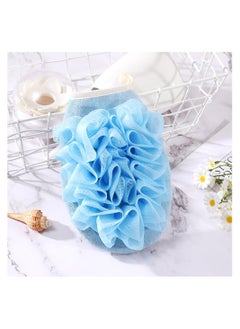Generic Exfoliating Glove with Loofah Sponge, Double Sided Bath Sponge, Lufah Exfoliating Body Scrubber Bath Sponges for Shower, Exfoliating Gloves for Body Dead Skin Shower Sponge 1Pcs (Assorted Colors)  - Image 4