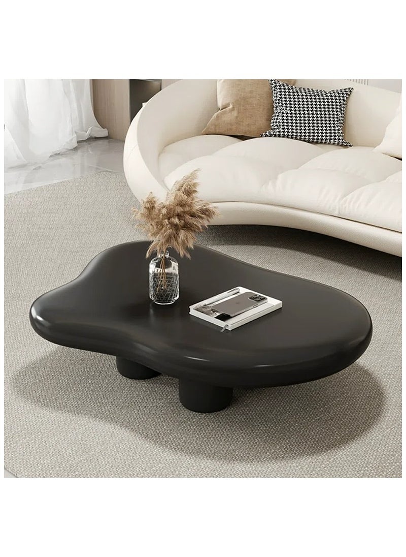 AWD Coffee Table in Cloud shape Simple Small Household Shaped Table Tea Table for Living Room Balcony Garden, Living Room Table Bedroom 120 cm.  - Image 4