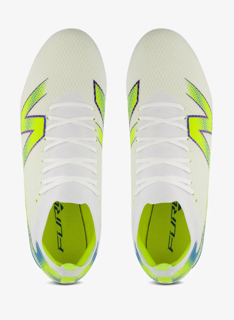 New Balance White Furon Team Turf Ground V9 Football Shoes for Men | Best Price UAE