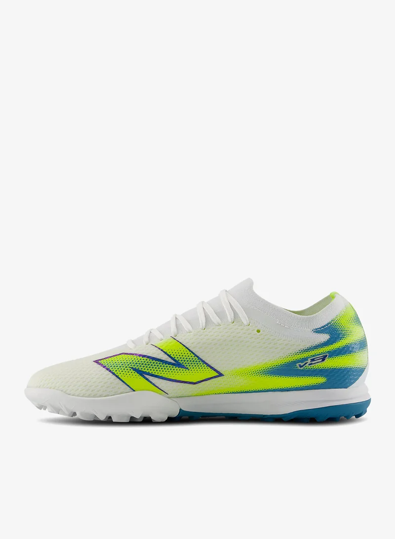 New Balance White Furon Team Turf Ground V9 Football Shoes for Men | Best Price UAE