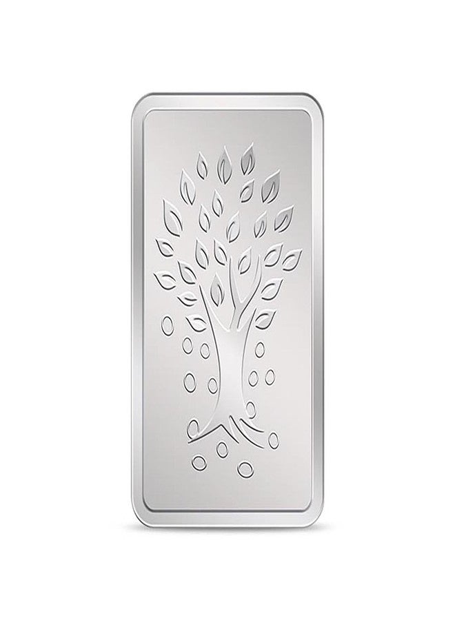Kundan 10 gm (999.9) Kalpataru Tree Silver Precious Coin - Image 1
