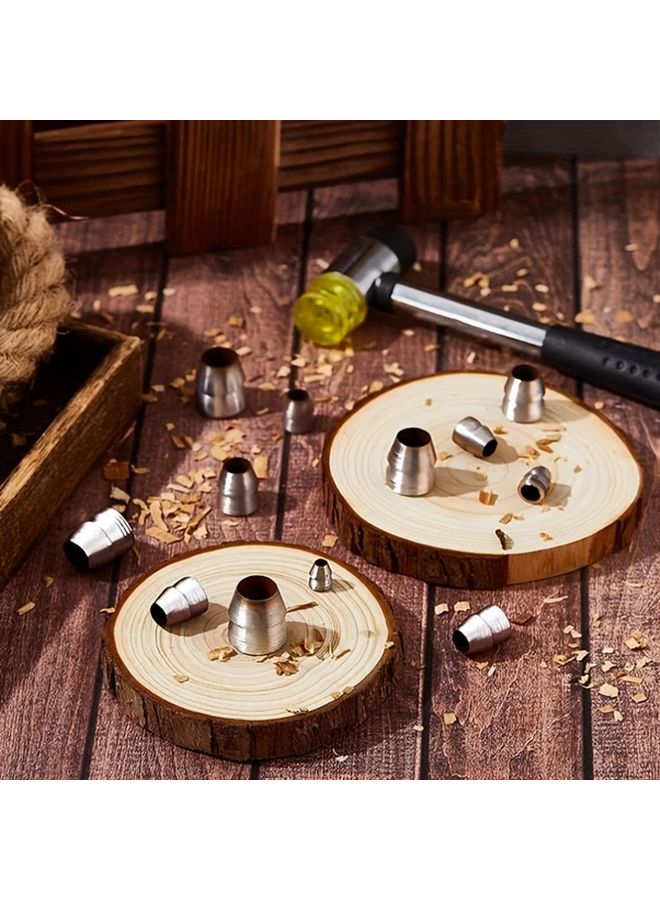 11mm Logging Chainsaw Sharpener Iron Wedge Axe Reinforcement Inserts Hardware Tools - Image 2