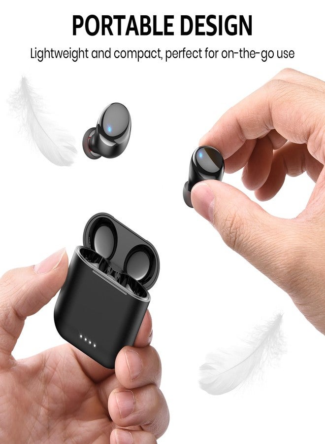 TOZO سماعات أذن لاسلكية TOZO T6، سماعات بلوتوث 5.3، صوت ستيريو في سماعات الأذن، 50 ساعة من وقت التشغيل، علبة شحن لاسلكية، EQs قابلة للتخصيص عبر التطبيق، سماعات أذن مقاومة للماء IPX8 - Image 4