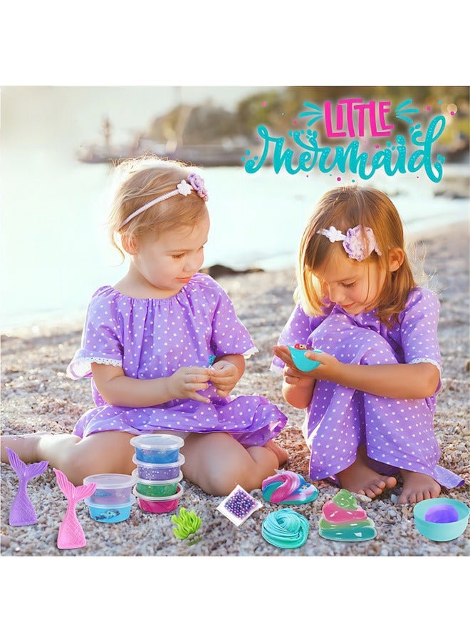 MIXDE Ice Cream Slime Kit for Girls, Amazing Ice Cream Slime Making Kit to Make er Slime, Cloud Slime u0026 Foam Slimes – Stress Relief Party Favors u0026 Great Gift Idea. - Image 5