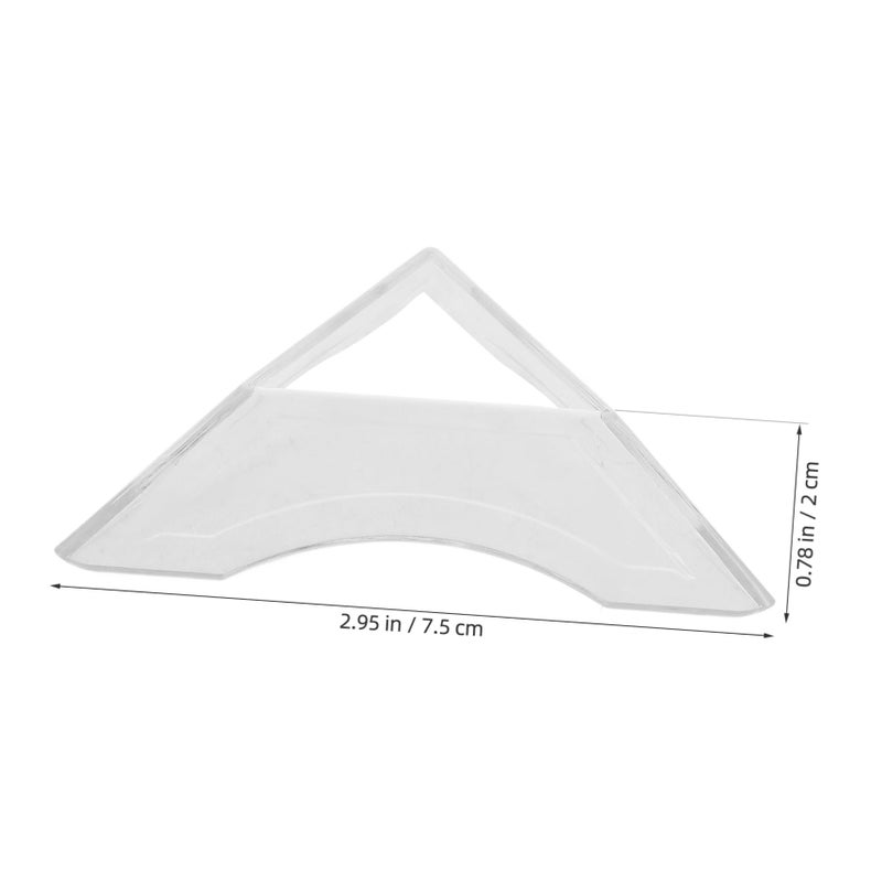 Plastic Triangle Cube Stand Display Base Holder 20pcs for Puzzle Collectors - Image 3