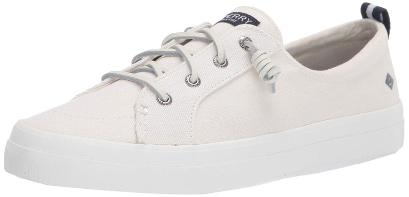 Sperry Womens Crest Vibe Sneaker White 55 Wide