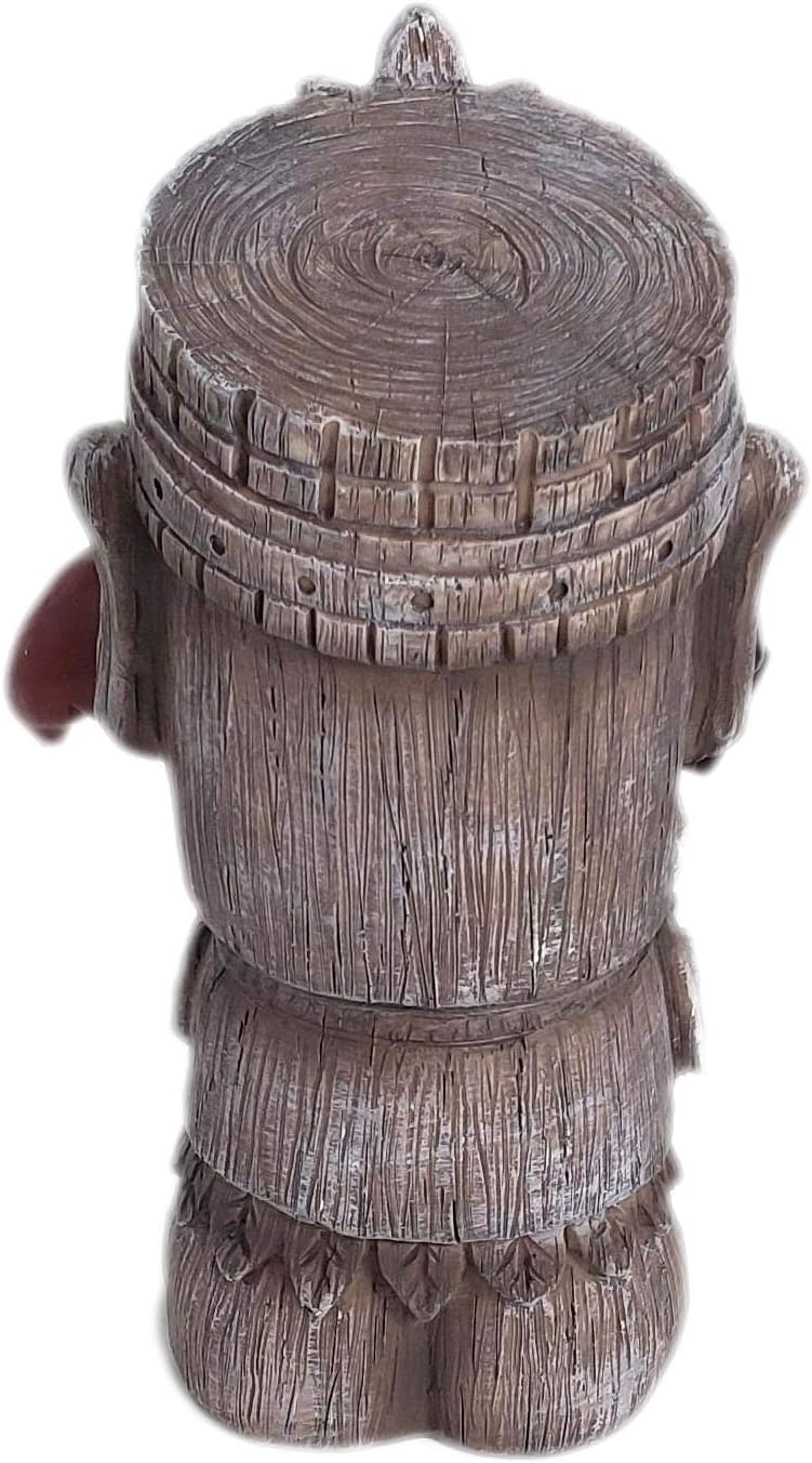Funny Guy Mugs Garden Gnome Statue - Tiki and A Gnome - Indoor/Outdoor Garden Gnome Sculpture for Patio, Yard or Lawn - Image 5