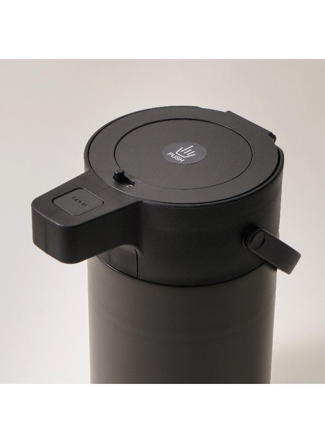 Dallaty وعاء هواء من الفولاذ المقاوم للصدأ 2.5 لتر أسود - Image 4