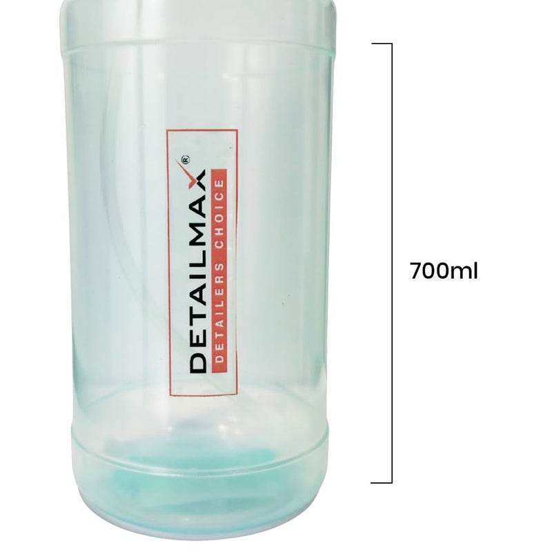 DETAILMAX Spray Bottle 700ml Chemical Resistant Heavy Duty Empty Container Bottles Polypropylene sprayer Long Lasting Quality Mist and Jet Spray for Multipurpose use Car Detailing Gardening 2 - Image 4