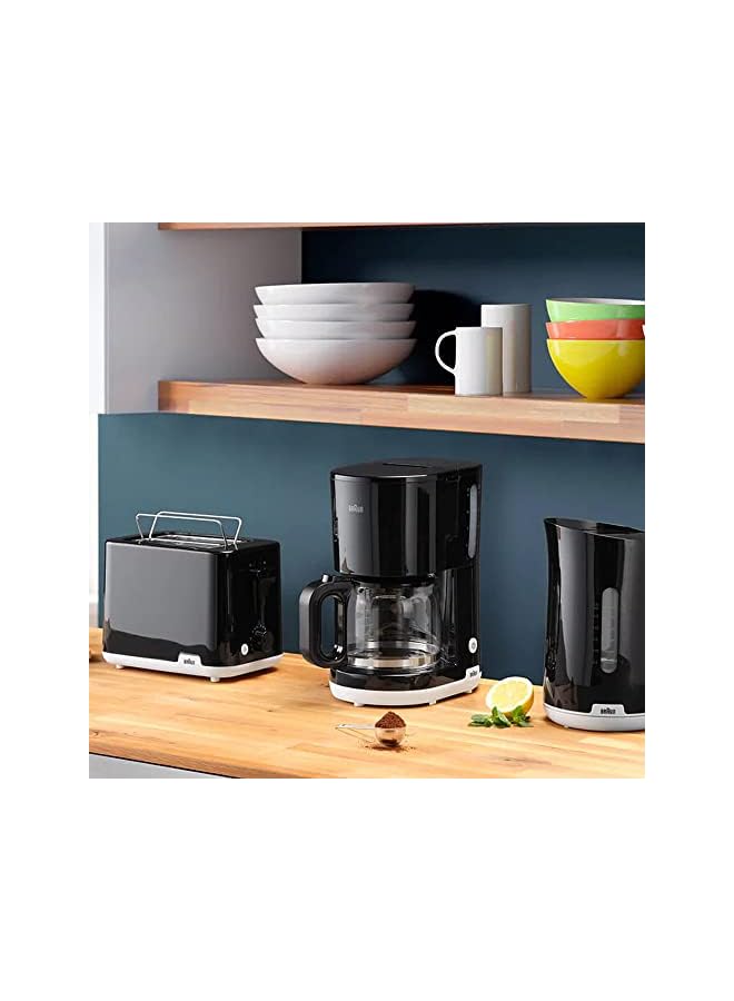 PROMASS Breakfast1 Collection Kettle 360° Rotating Base Removable Limescale Filter 1.7L Capacity BPA Free WK1100BK 2200W Plastic Black"Min 1 year manufacturer warranty" - Image 5