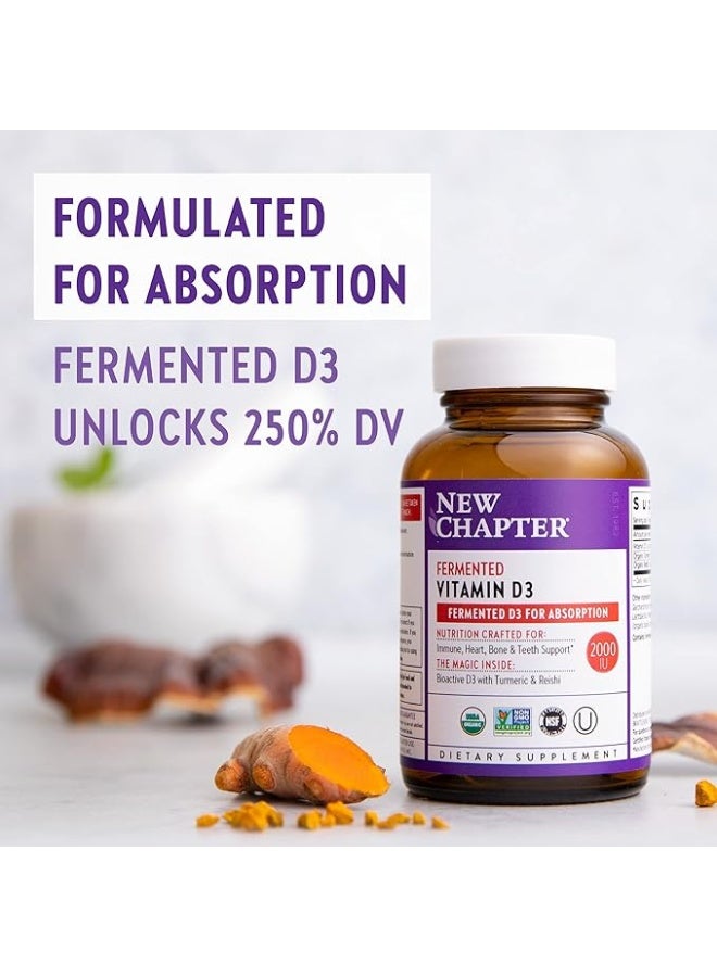 New Chapter Fermented Vitamin D3 Cap 30S - Image 5