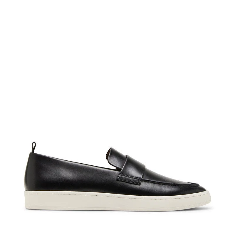 ستيف مادن Hannson Black Men's Casual Shoes