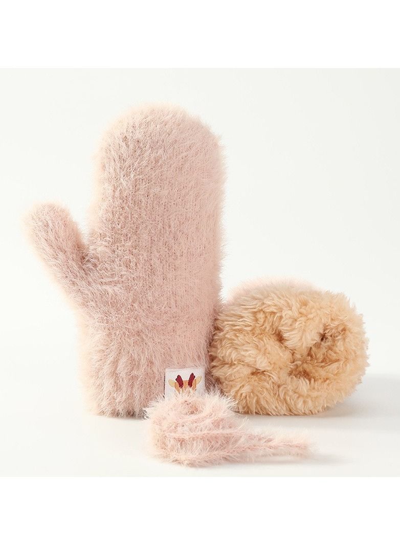 Golovejoy Children's Warm And Lovely Warm Gloves In Winter