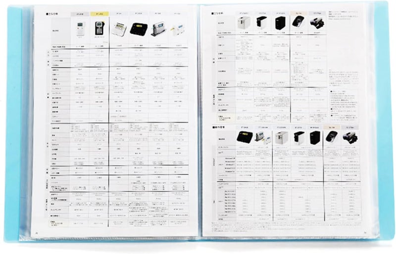 Protective Data Book Storage with Storage Featuring 20/40 / 60/100 Pocket Sleeves Art Protective Folder - Image 2