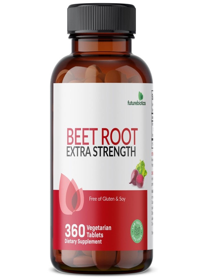 Futurebiotics Beet Root Extra Strength, Non-GMO, 360 Vegetarian Tablets - Image 5